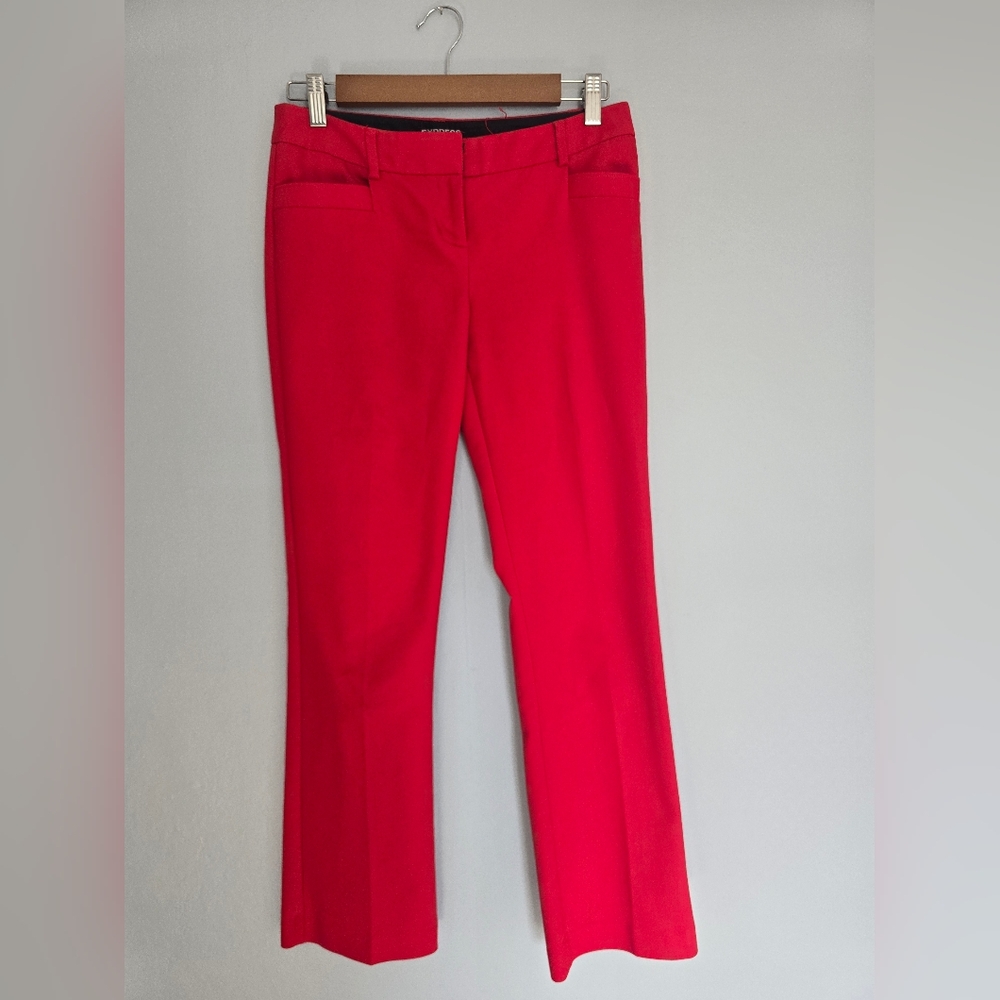 Vibrant Red Pants
